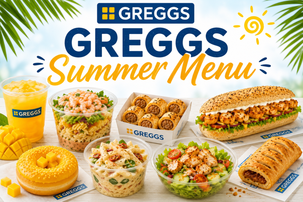 Greggs Summer Menu