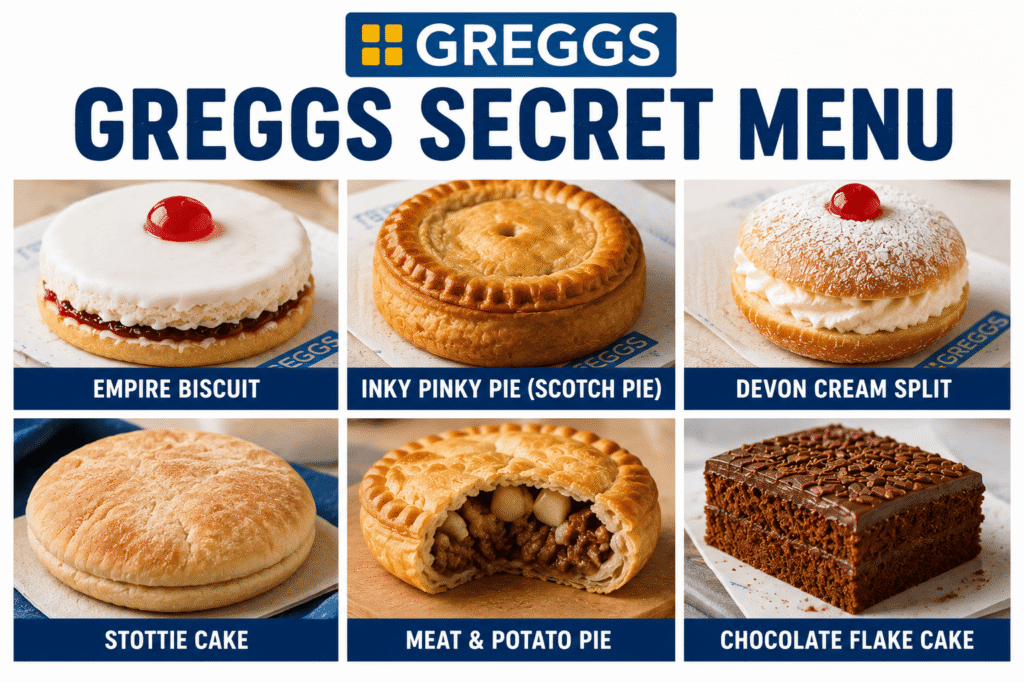 greggs secret menu uk