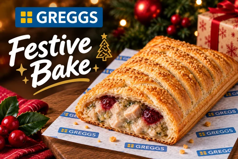 Greggs Festive Bake