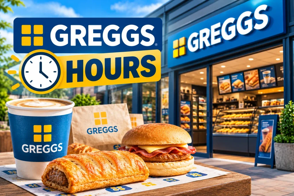 Greggs Hours