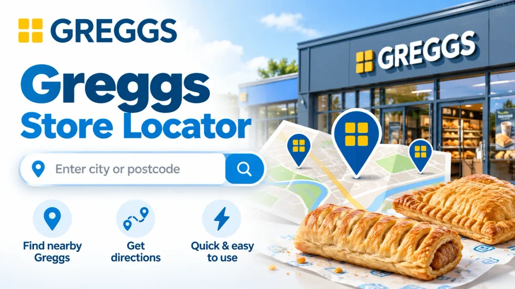 Greggs Store Locator